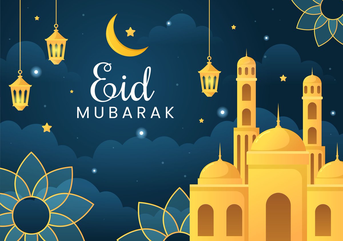 Eid Mubarak to Muslims across America celebrating the end of the holy month of Ramadan.
