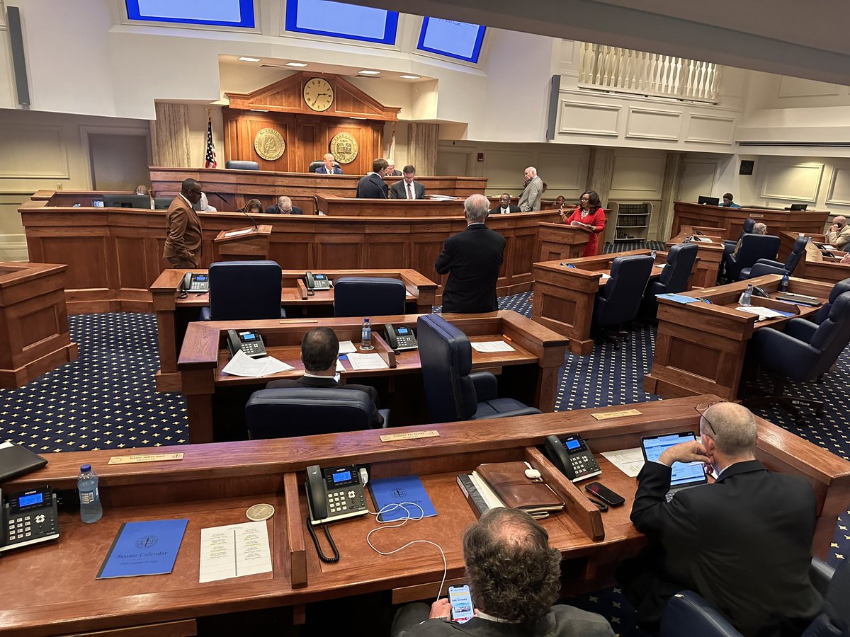 The Alabama Senate has gaveled into session for the 20th legislative day. Senators have passed a big special order calendar with more than 3 dozen bills to be considered. Many deal with workforce development. @CapitolJournal #alpolitics