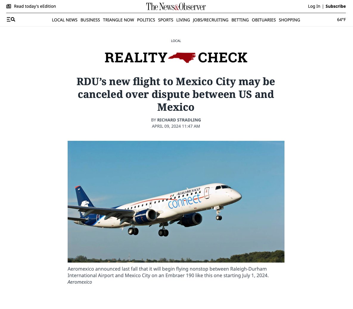 Noooooooo.... @Aeromexico, no me abandones.