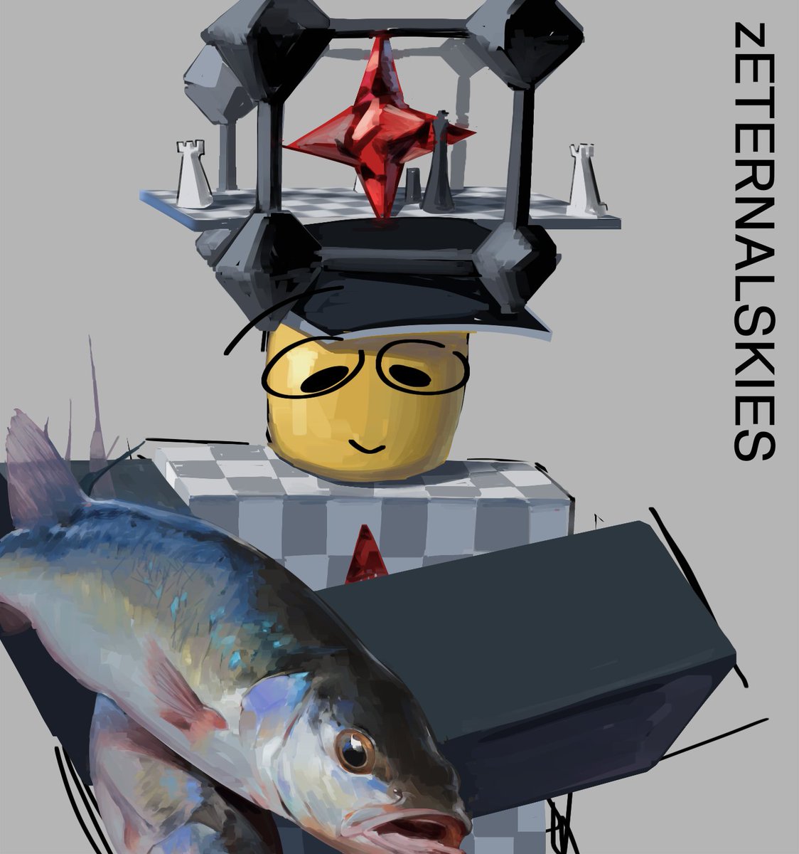 fish #roblox #robloxart