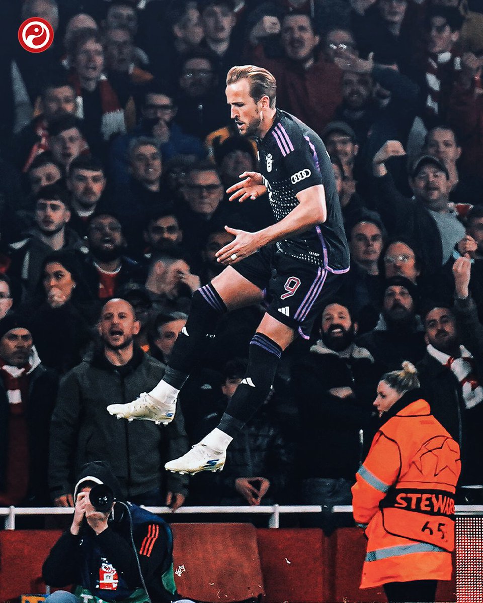 Harry Kane has now scored more goals against Arsenal at the Emirates than any other visiting player in the stadium's history (6). Marking his return to North London with a record-breaking goal. ⚽ #UCL
