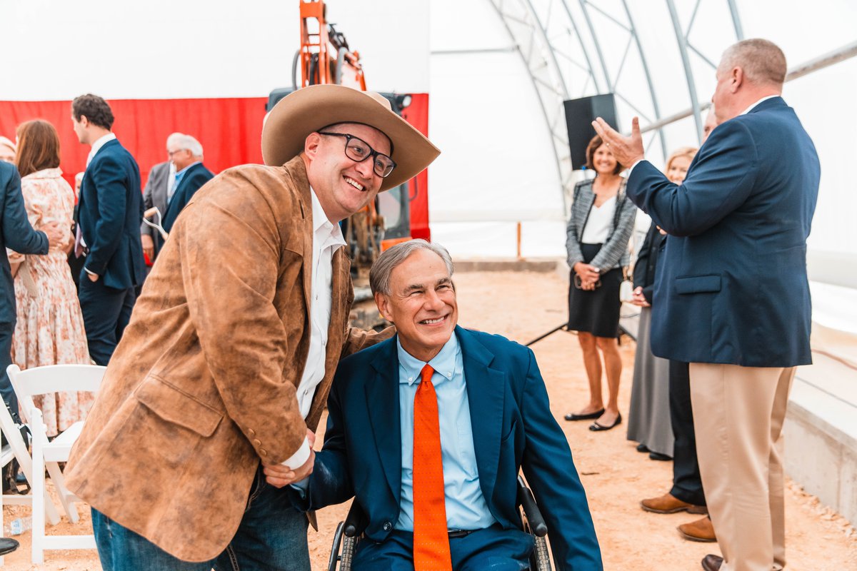 Great to join @LCRA today in Maxwell to break ground on  two new peaker power plants. These plants will add a total of 380 megawatts of dispatchable power to the state grid and create over 300 jobs. Together, we will power the future of Texas.