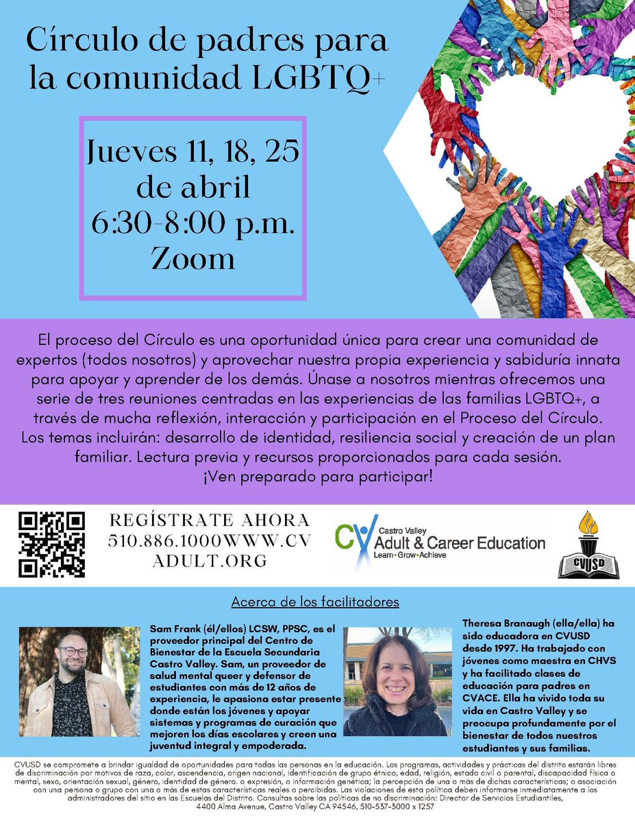 🌈✨ Join our LGBTQ+ Family Circle series! Explore Identity, Resilience, & Family Planning. Have you signed up yet? Don't miss out on this empowering journey! #LGBTQ+ #FamilyCircle #SignUpNow Register at buff.ly/3UaW9CF