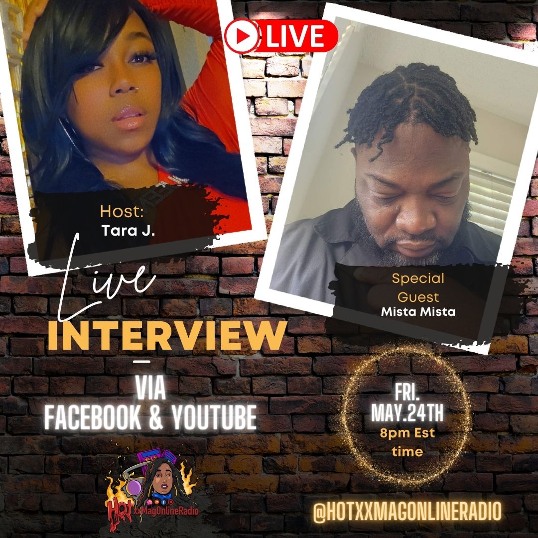 2 more interviews #comingsoon on Hotxxmagonlineradio 🔥🔥 @HostedByTaraJ April 26th with Jaye Flash May 24th with Mista Mista Visit: HotxxMagOnlineRadio.com for more music and entertainment #music #live #entertainment #facebooklive #youtubelive