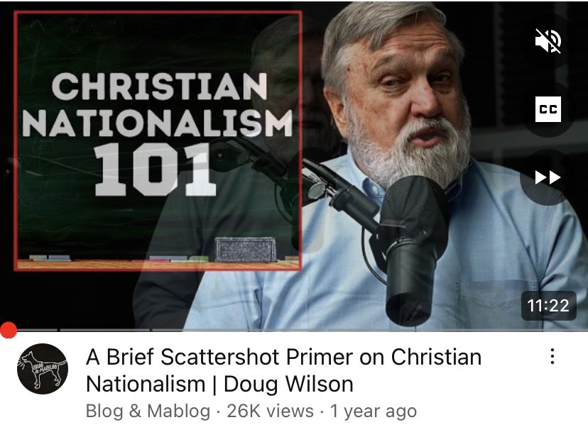 Author Stephen Wolfe & Trump/Heritage alum William Wolfe are the two “Wolves” of “Christian Nationalism” (their label, not mine). Both are close allies of far right pastor Doug Wilson—an influential proponent of Christian Nationalism and biblical patriarchy—who kickstarted the…