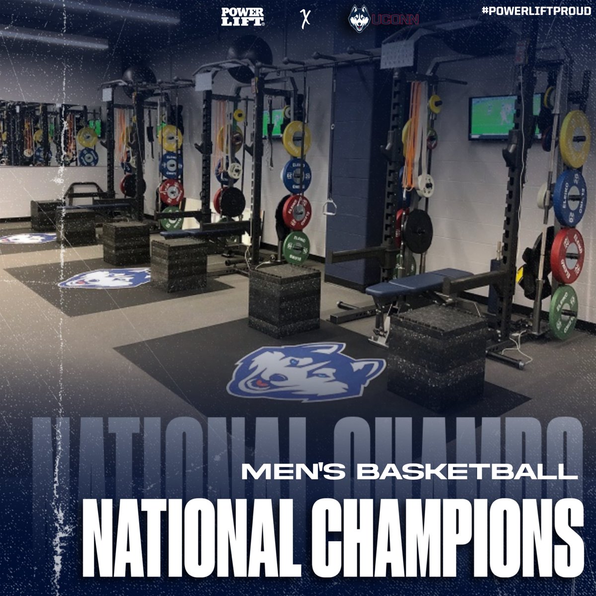 𝐍𝐀𝐓𝐈𝐎𝐍𝐀𝐋 𝐂𝐇𝐀𝐌𝐏𝐈𝐎𝐍𝐒🏆 We are proud to back both of these teams with Power Lift equipment 🤝 @GamecockWBB | @UConnMBB #PowerLiftProud #PowerLiftBuilt #ChampionProducts #ChampionResults