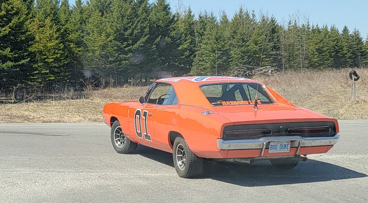 Sometimes something pops up that just makes you smile. I was leaving the store and heard the unmistakable horn and immediately got excited. I turned around and there she was! I had to chase a little to grab a picture. Childhood memories watching the Dukes