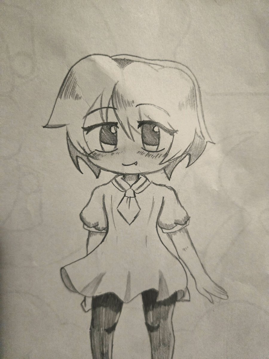 Made a doodle of Satoko while at work!
#higurashi #北条沙都子 #ひぐらしFA #ArtistOnTwitter