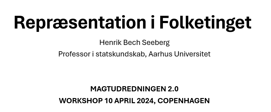 Putting the last ink on my overloaded powerpoints (🤦) re youth representation in the Danish @folketinget for the Danish Power Audit @Magtudredningen workshop tmrw at @KuSamf hosted by @LeneHolmP. Citing work by @jburnmurdoch @ckbreunig @r_dassonneville & @DrTomD_OG. Can't wait!