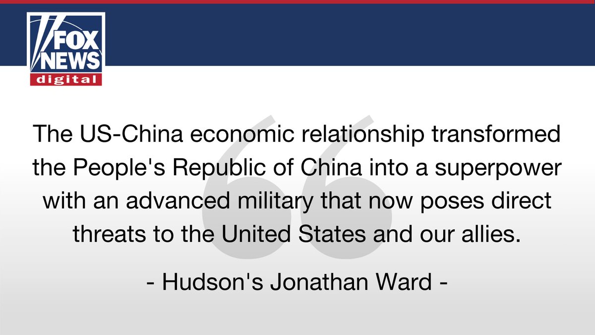 US business leaders gathered in Beijing last month to explore further investment in the Chinese market. @jonathandtward warns that commercial ties with China have poured capital and technology into this authoritarian state for decades: foxnews.com/opinion/americ…