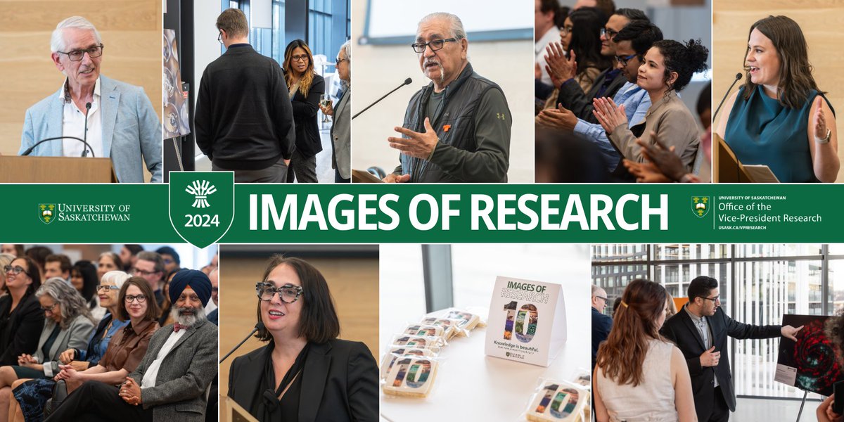 Thank you to all who joined us at the @RemaiModern for the Images of Research 10th Anniversary Celebration! It was a joy to honour the beautiful world of #USaskResearch. View the 2024 winning images at: research.usask.ca/ior #USask #BeWhatTheWorldNeeds