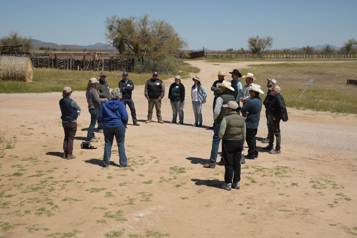 The CNF is the only national forest sharing a border with Mexico. This week, the @USDAForeignAg Cochran ranching seminar will teach the Fellows about how the United States manages land between multiple agencies, non-governmental organizations, and state and private landowners.