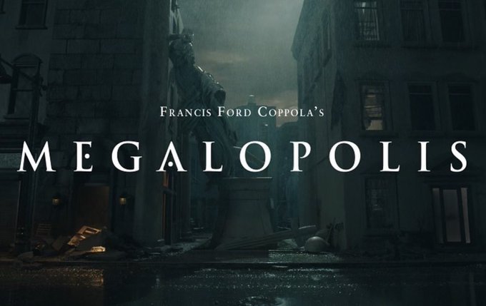 Francis Ford Coppola'nın son filmi 'Megalopolis'in prömiyeri, 17 Mayıs Cuma akşamı 77. Cannes Film Festivali'nde yapılacak. 🤟