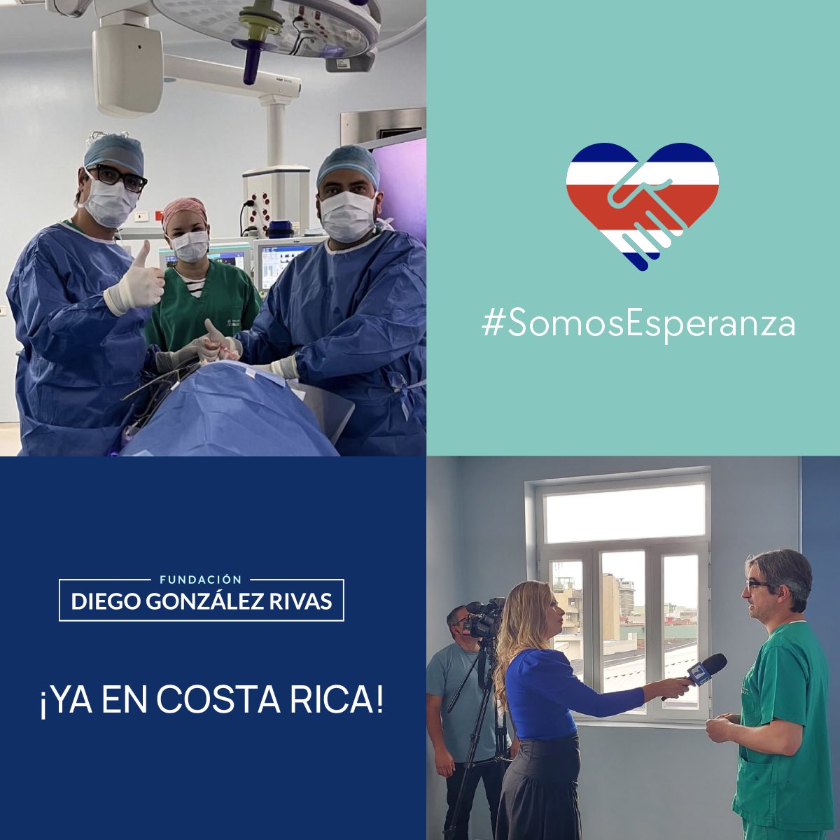 Queremos expresar nuestro agradecimiento a los medios de comunicación de Costa Rica que han dedicado su tiempo para entrevistar al Dr. Diego González Rivas. Gracias por ayudarnos a visibilizar nuestro trabajo, destacando cómo la innovación y la solidaridad pueden cambiar vidas.