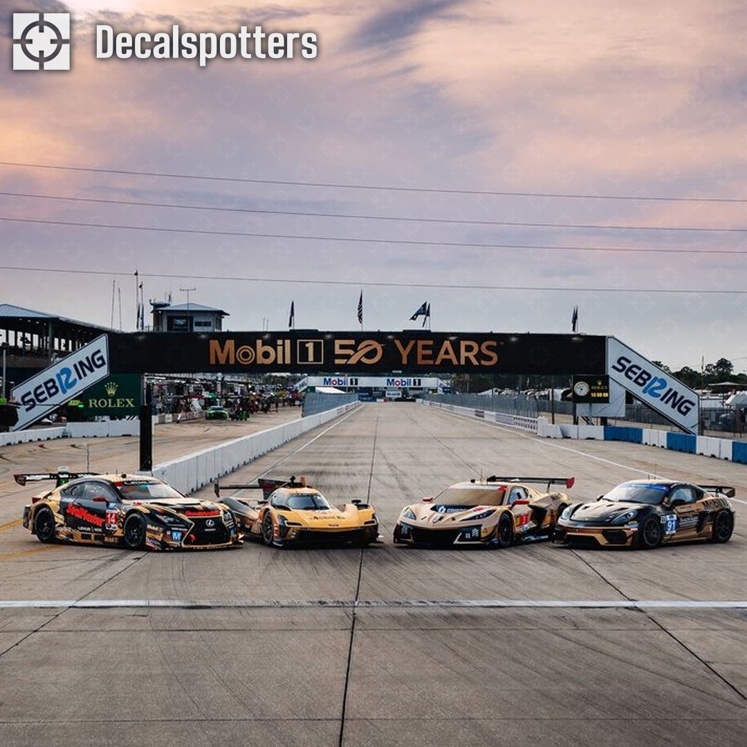 Mobil 1 will commemorate their 50th anniversary in 2024 by showcasing more than 40 iconic, specially-designed liveries during the year. Special anniversary liveries and iconography will feature on various cars sponsored by @Mobil1, including the @redbullracing #RB20. #F1
