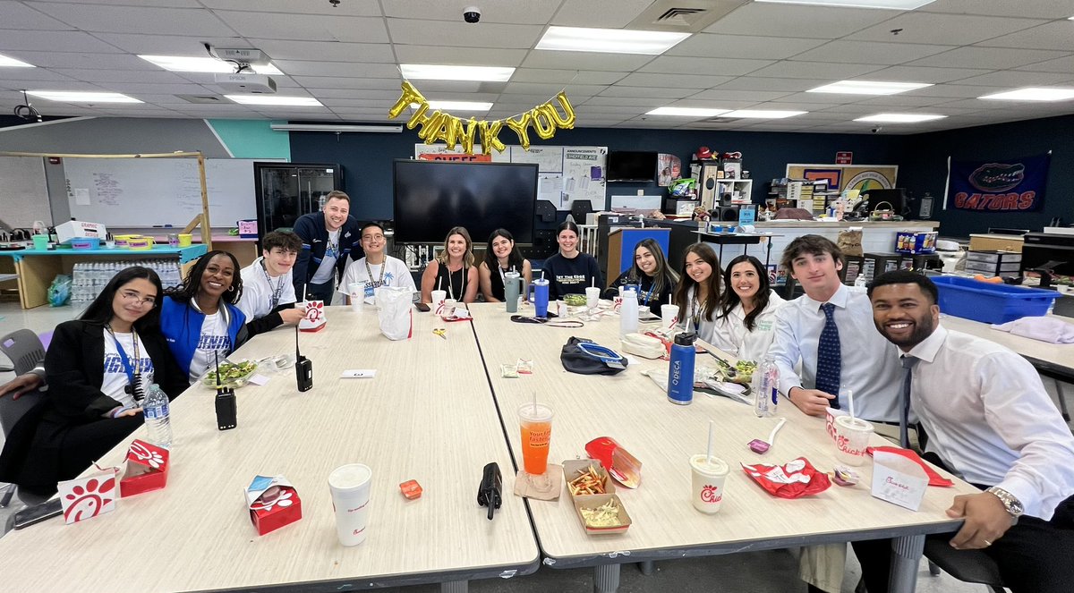 DrKFried's tweet photo. Senior Takeover Day was a blast! Having my partners, Camila and Josh, by my side made it even better. Learning the ropes of leading the Bay was such a valuable and fun experience. ⚡️
#SeniorTakeover #TeamWork https://t.co/hGU6ARjf2M