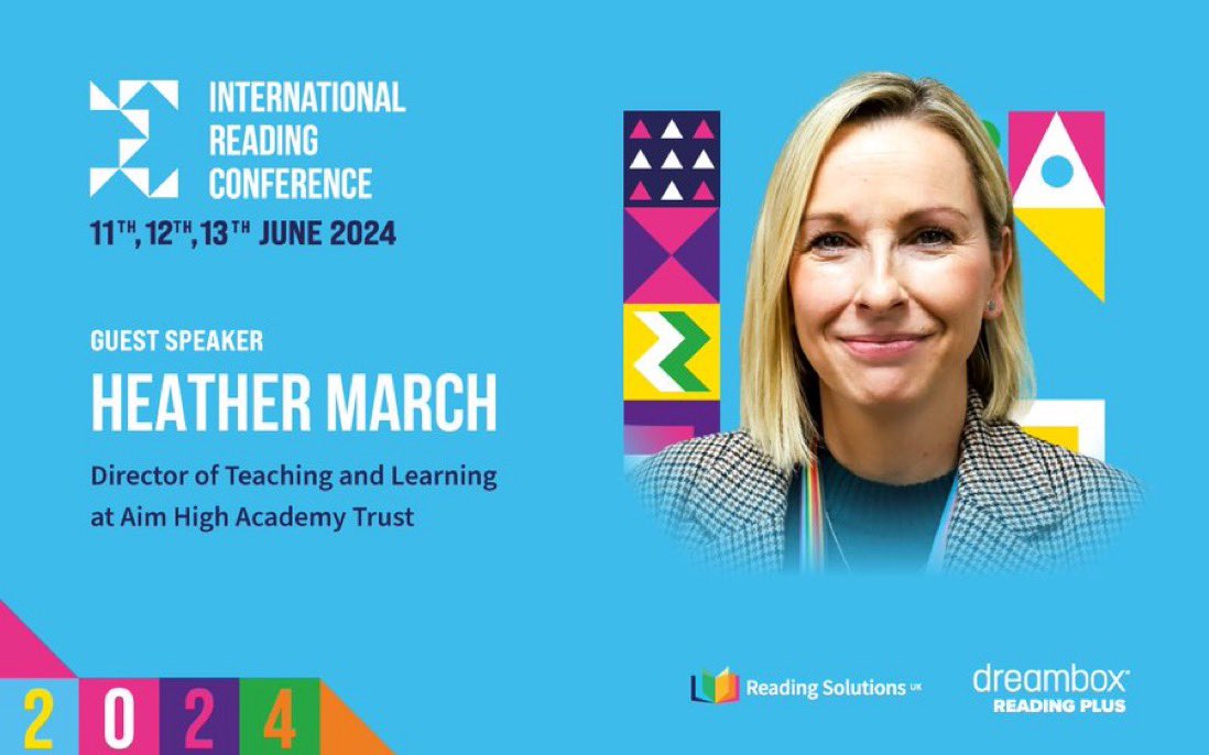 📣 #IRC24 speaker announcement! Join Heather March, an exceptional educator with over 23 years of experience in #reading development. Beginning her journey as a KS2 teacher and #English Lead, Heather became the Assistant Headteacher at @Dubmire Primary Academy before becoming…