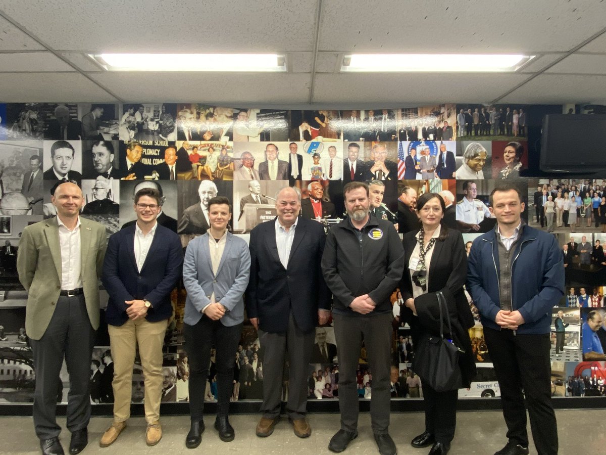 Carey Cavanaugh (@carey_cavanaugh) on Twitter photo Great discussion today on US interagency process with reps from #Kosovo visiting <a href="/UK_Patterson/">The Patterson School</a> under the auspices of the Department of State’s International Visitor Leadership Program. Great discussion today on US interagency process with reps from #Kosovo visiting <a href="/UK_Patterson/">The Patterson School</a> under the auspices of the Department of State’s International Visitor Leadership Program.