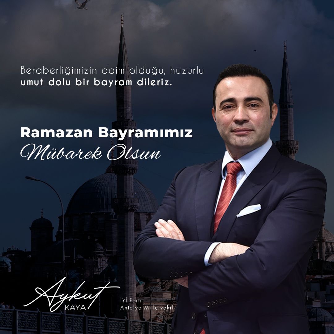 Mübarek Ramazan Bayramınızı en içten dileklerimle kutlar, aileniz ve sevdiklerinizle birlikte nice bayramlar dilerim. Yüce Allah tüm ibadetlerimizi ve dualarımızı kabul eylesin…