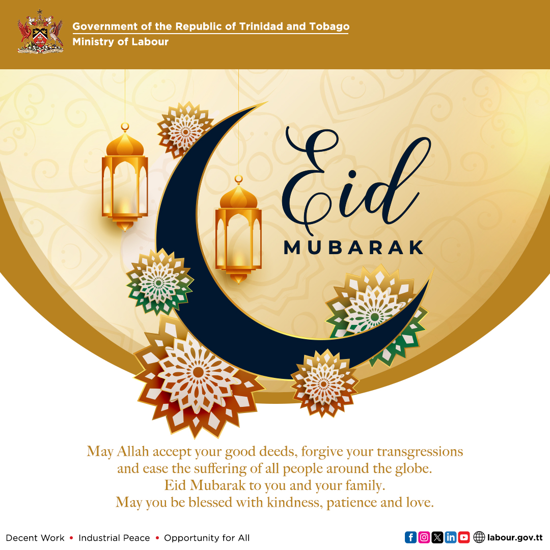 Eid Mubarak! May this blessed occasion bring peace, prosperity and happiness and may Allah’s blessings be with you always.