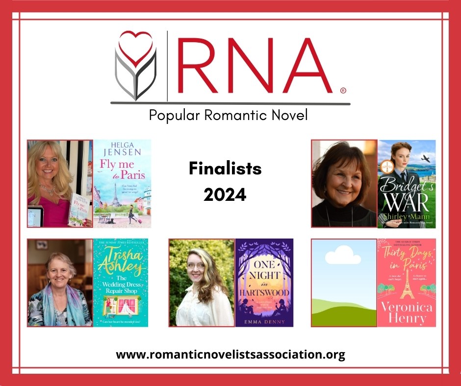 Delighted to be shortlisted for the RNA Popular Fiction Award!
