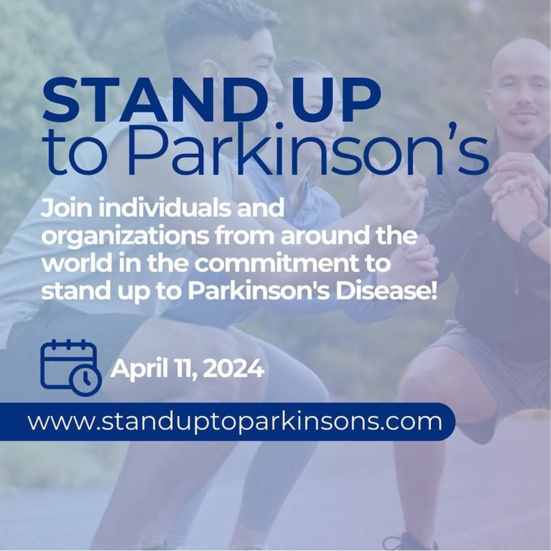 The @IEaTLab will be participating in #StandUptoParkinsons on World Parkinson's Disease Day this Thursday, April 11th! We want to help support and raise awareness of PD on this day and every day by standing up to PD! #parkinsonsawareness #worldparkinsonsday #standup2pd