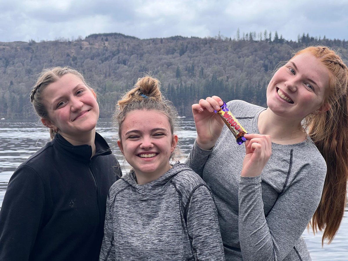 I am extremely proud that nothing ever broke or stopped these girls reaching their Gold @DofE - not mud, sunburn, mini frogs, baseball bats, COVID, rain, cold, weather warnings, personal challenges, river evacuations or *even* cows could stop them when they put their mind to it.