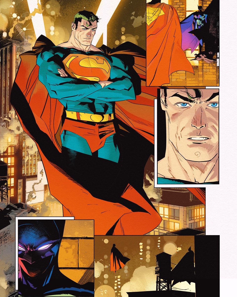 SUPERMAN in a Batman Comic. :) @zdarsky ⁦@tomeu_morey⁩ #superman #batman #146