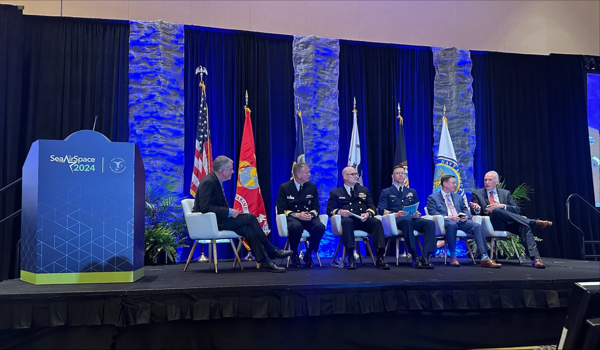 'We leverage digital transformation, including robust modeling and simulation, to help deliver the right capabilities at the right time for warfighters.' John Tammen, director of strategic planning, spoke at @NavyLeagueUS #SeaAirSpace today on the future of uncrewed systems.