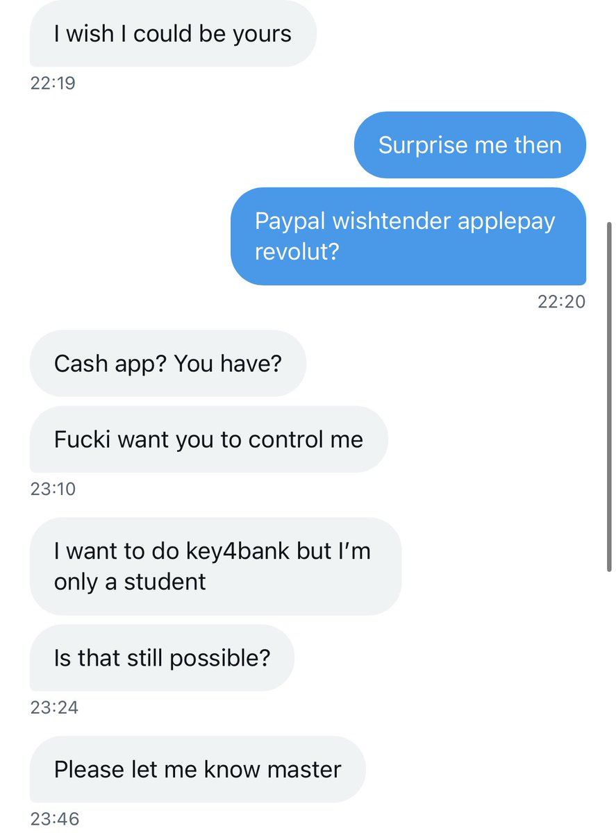 zoomthatboy's tweet photo. Another new sub joining #Key4Bank competition. He is so eager that he shared full names, some digits of his #credit card & address where he lives at. I guess #blackmailing makes his #nub go crazy? 😈
What do you think? Should I post more screenshots from this challenge / game? 🤤 https://t.co/nMarXfl7NQ