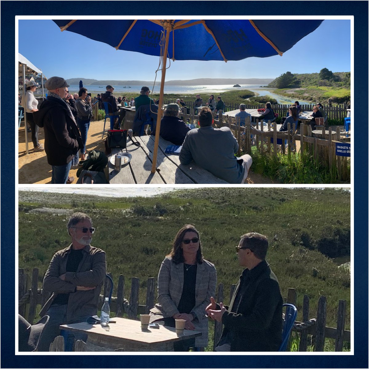 Sending thanks to our hosts @hogislandoyster and to everyone who came out to our fun 'AT EVERY DEPTH' book launch party. Stay close for more opportunities to connect with co-authors @Tessa_M_Hill and @ericsimons in the weeks and months to come ... 🦪🍻📚 #EarthMonth #AtEveryDepth