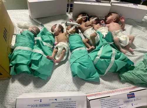 Newborns taken off incubators in Gaza REUTERS