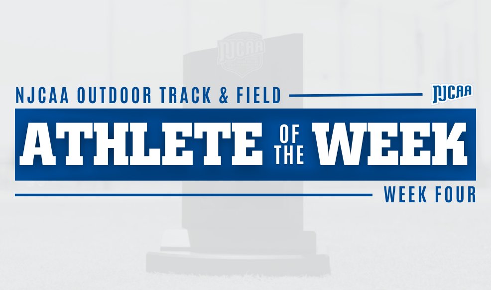 💥 Dominate the Track The latest #NJCAATF Athletes of the Week will be annoucned today at 1:45 PM ET. #NJCAAPOTW