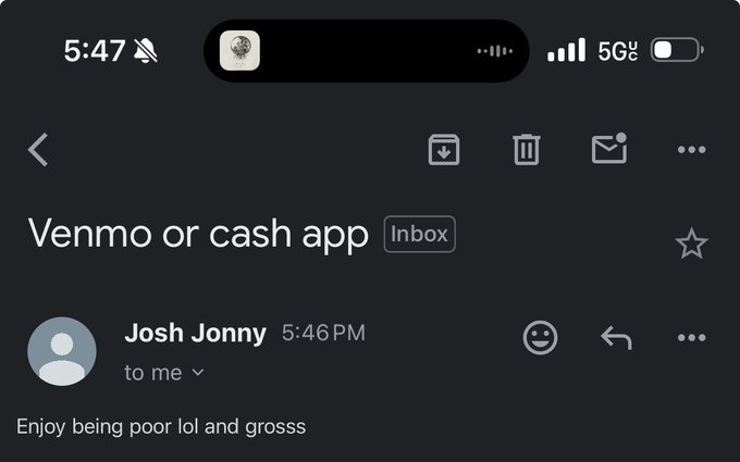 lol okay pal https://t.co/kjShVDnikq