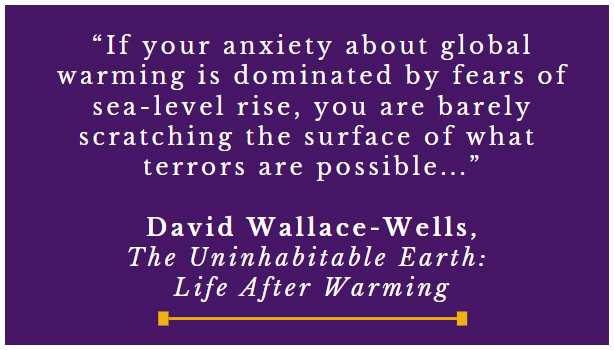 A week from today, join us for a talk with @nytimes columnist David Wallace-Wells, author of 'The Uninhabitable Earth: Life After Warming,' and Judith Enck, former EPA administrator and founder of Beyond Plastics. 7:3 p.m. Tuesday, April 16, at @ualbany nyswritersinstitute.org