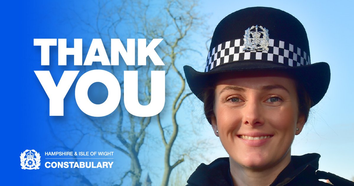 This morning, we shared an appeal in relation to a missing 39-year-old man from Whiteley. We're pleased to update you that he has now been found. As ever, thank to all of you who helped by sharing our appeal.
