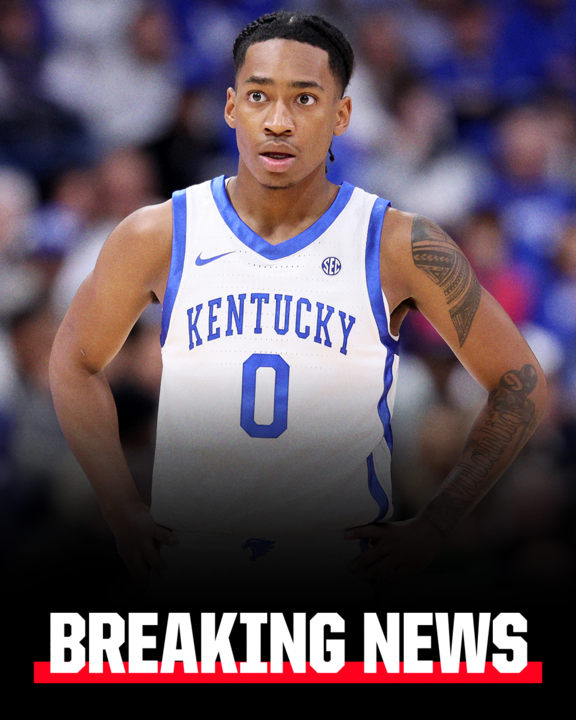 Breaking: Kentucky freshman guard Rob Dillingham has declared for the 2024 NBA draft, he announced on NBA Today.