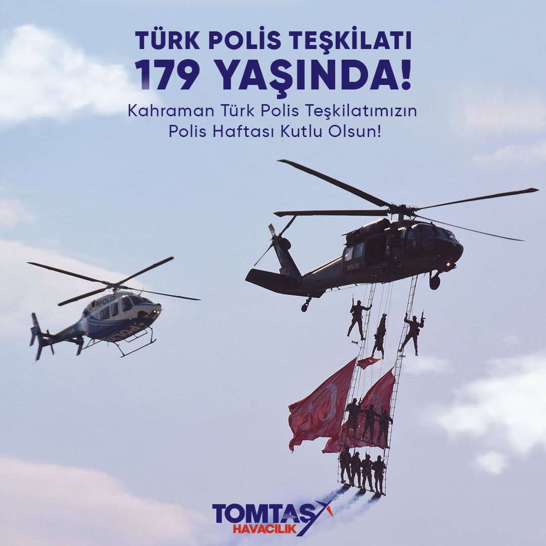 Huzur ve güvenliğimizin teminatı Türk Polis Teşkilatı’mızın 179. kuruluş yıl dönümü kutlu olsun! 🇹🇷️ #TürkPolisTeşkilatı179Yaşında #PolisHaftası