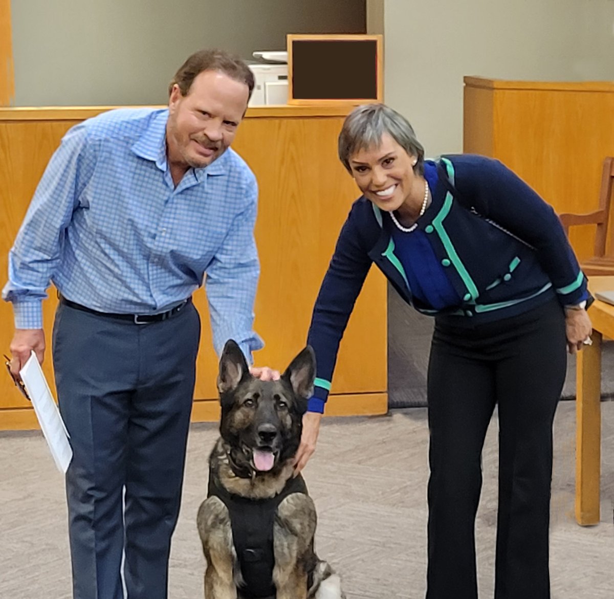Thank you to Myrtle Beach residents, Greg and Gina Snyder, who donated $15,000 to @MBPDSC to add a K9 to the K-9 Unit!