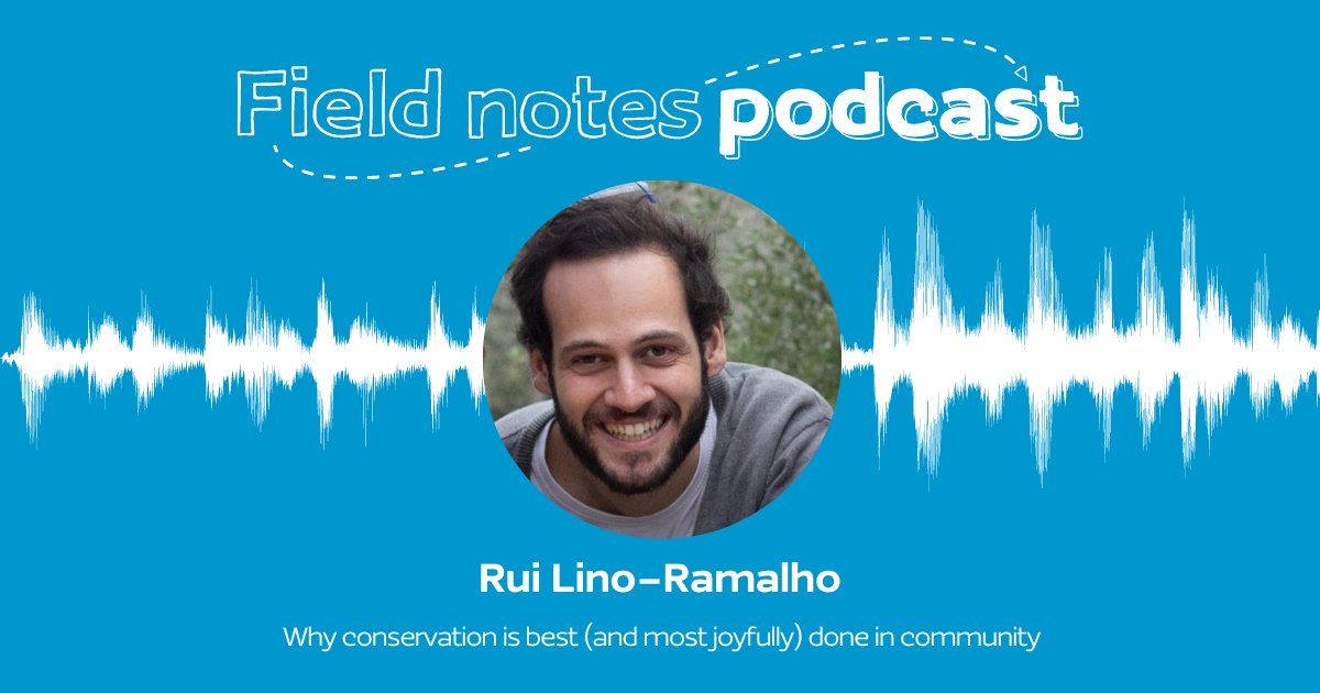 Last year, Rui, his wife Debora, and their two young children moved their life from a campervan to Cruzinha, @ARochaPortugal's Field Study Centre in the Algarve. Listen to what life in conservation and community has been like since this radical change on the Field Notes Podcast.