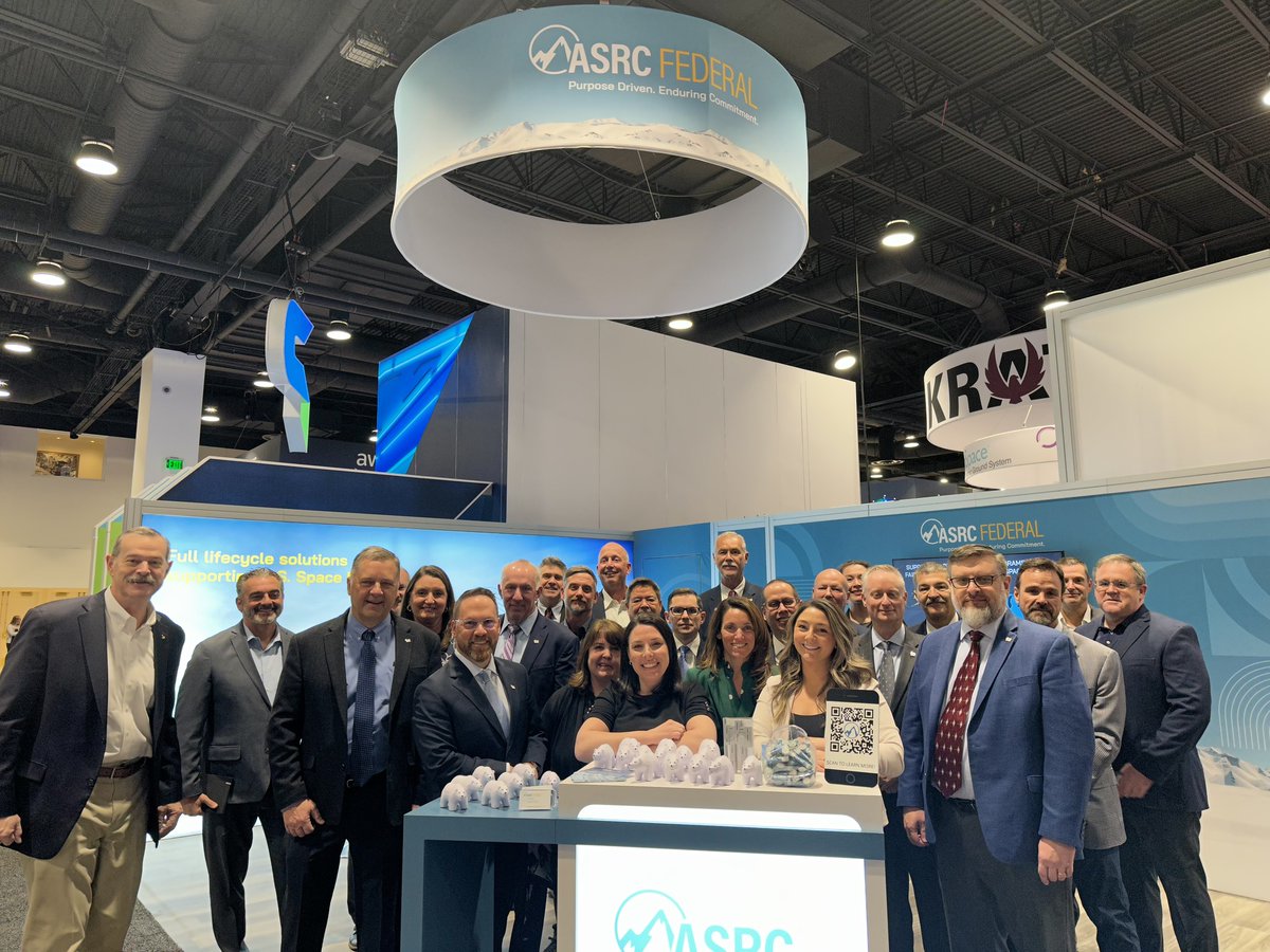 The team has arrived in Colorado Springs and is ready for the 39th @SpaceFoundation #SpaceSymposium! 🚀 Visit booth 1233 to meet the #ASRCFederal team. 🛰️ View our full agenda: 𝐰𝐰𝐰.𝐚𝐬𝐫𝐜𝐟𝐞𝐝𝐞𝐫𝐚𝐥.𝐜𝐨𝐦/𝐬𝐩𝐚𝐜𝐞-𝐬𝐲𝐦𝐩𝐨𝐬𝐢𝐮𝐦 #SpaceSymposium2024