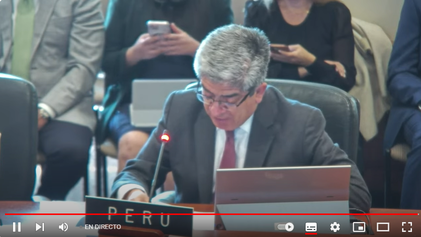 #ODJEnVivo🚨| Cubrimos la audiencia en el pleno de la @OEA_oficial que trata la situación sobre la relación diplomática entre Ecuador y México. Hilo 🧵: