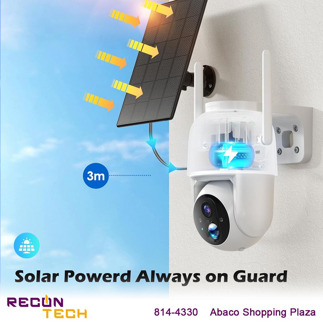 🌞 Say goodbye to power outages and tangled wires! 📷 Embrace the freedom of solar cameras - perfect for any weather, any location. 🌿🔋 #SolarPower #WireFree #SecurityCameras