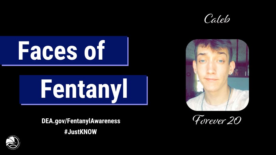 #DYK Fentanyl is 50x more potent than heroin.  Join DEA in remembering those lost from fentanyl poisoning by submitting a photo of a loved one lost to fentanyl.  #JustKNOW

 dea.gov/fentanylawaren…