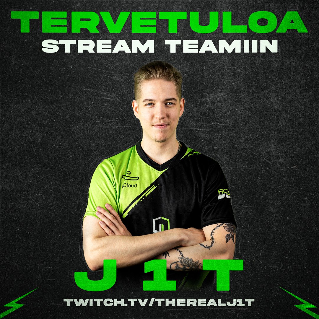 Teeervetuloa mukaan <a href="/JoonasToivanen2/">Official J 1 T</a> !💚

Joonas on ollut meidän matkassa jo tovin, mutta nyt myös virallisesti osa stream teamia!

Käykäähän nappaamassa Joonaksen kanava haltuun osoitteessa: twitch.tv/therealj1t ! 🙏