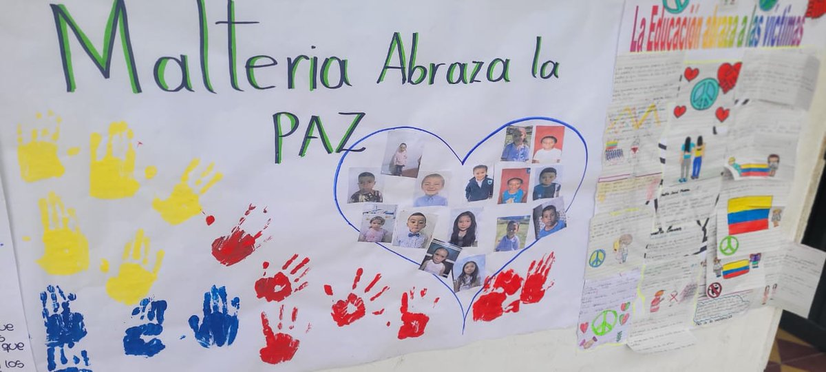 MartaISernaN's tweet photo. .@PTA_Colombia Eje Cafetero se une a la iniciativa #LaEducaciónAbrazaLaPaz convocada por @Mineducacion. IE Maltería, Manizales. Juntos por un país en PAZ. @MartaISernaN @SecEducacionMz @stellitaramirez @LucyValenciaBu1 https://t.co/R10jciePIF