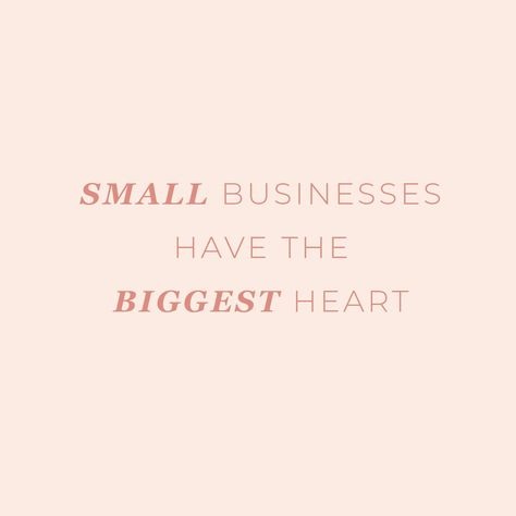 Small businesses have the biggest heart. #TuesdayMotivation #TuesdayThoughts #JoyTrain #IAM #IAmChoosingLove #SmallBusiness #BiggestHeart #Heart