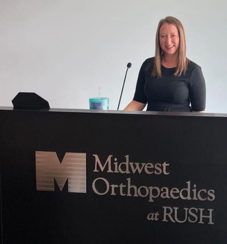 RUSH Orthopedic Research (@ruorthoresearch) on Twitter photo Congratulations to the Department’s “Stephanie McCarthy” for being awarded the John E. Trufant, EdD, Award for “Excellence in Academics and Research” by <a href="/rushumedcollege/">RUSH Medical College</a> Division of Translational Science
<a href="/MOR_Docs/">Midwest Orthopaedics at Rush</a> <a href="/ORSsociety/">Orthopaedic Research Society</a> <a href="/RushUniversity/">Rush University</a> Congratulations to the Department’s “Stephanie McCarthy” for being awarded the John E. Trufant, EdD, Award for “Excellence in Academics and Research” by <a href="/rushumedcollege/">RUSH Medical College</a> Division of Translational Science
<a href="/MOR_Docs/">Midwest Orthopaedics at Rush</a> <a href="/ORSsociety/">Orthopaedic Research Society</a> <a href="/RushUniversity/">Rush University</a>