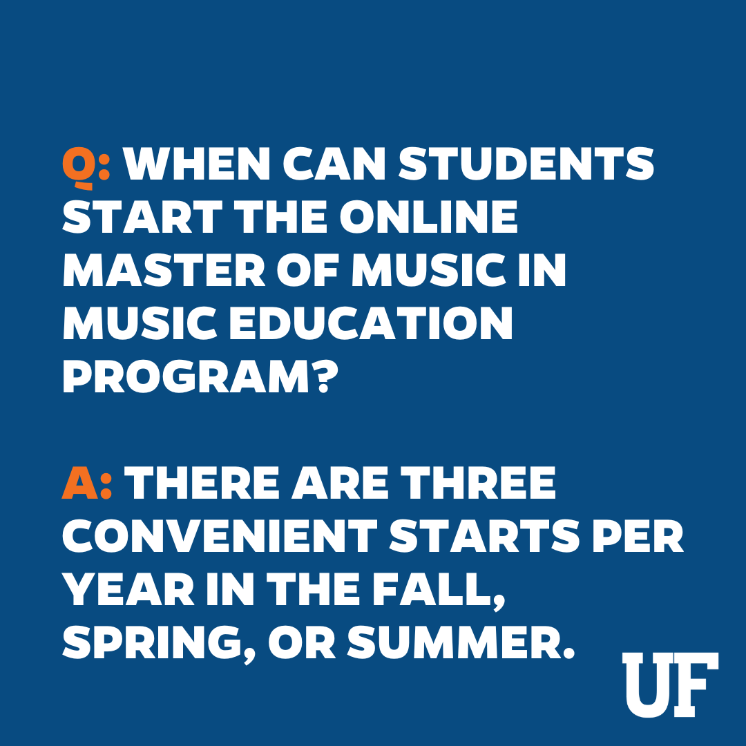 UFMusicEd's tweet photo. Our online Master of Music in Music Education program is a transformative program that encourages questioning assumptions, embracing diverse methodologies, and broadening teaching examples. 

Learn more about what makes our program stand out: https://t.co/FxXsISepvQ https://t.co/fvcrsGH8ZU