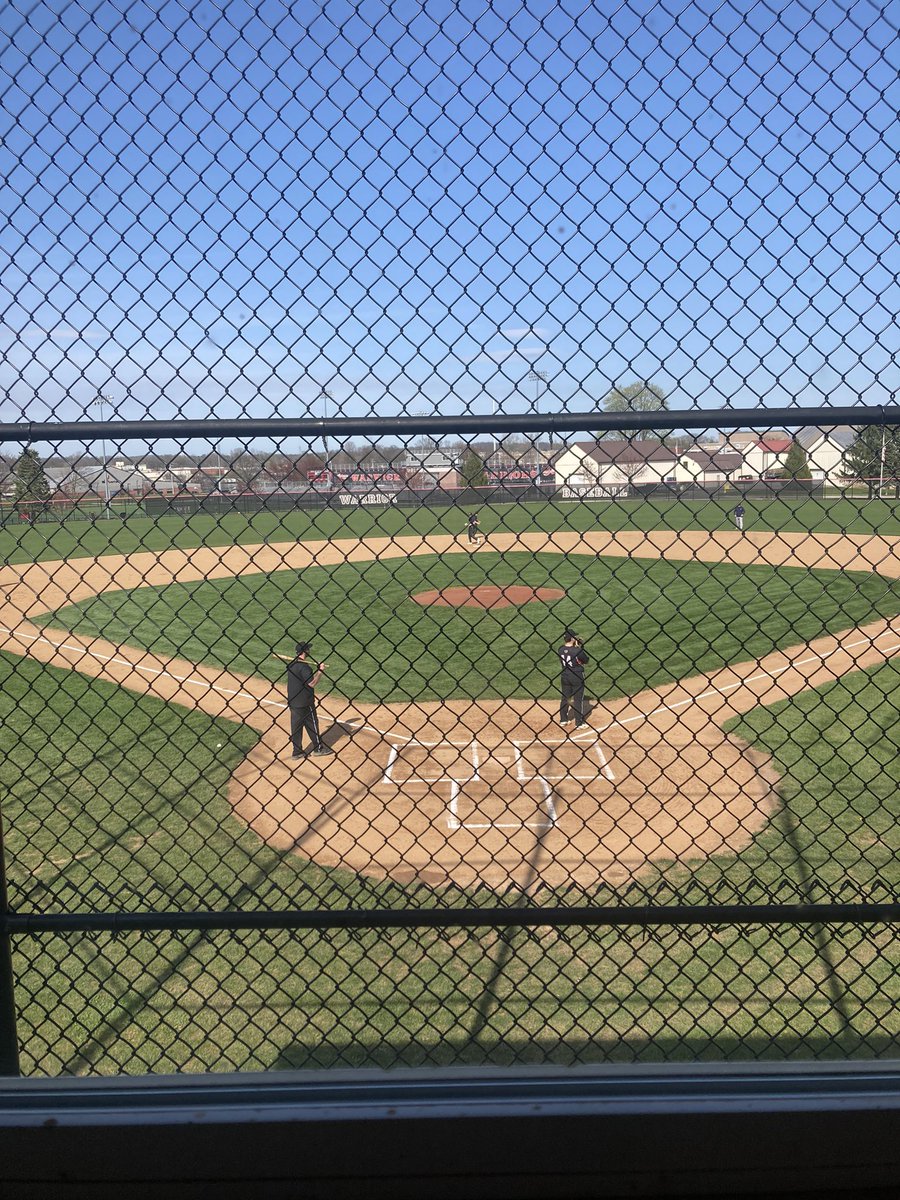 Here in Lititz on a GORGEOUS day for baseball. I got a big Section 1 tilt on tap as Manheim Township is in town for a date with the Warriors. Warwick swept this series last year. Let’s see how this year goes. First pitch in a little under 10 minutes. @717_sports